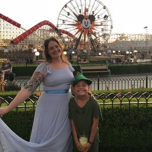 ASOS Maxi Dress in Pale Blue